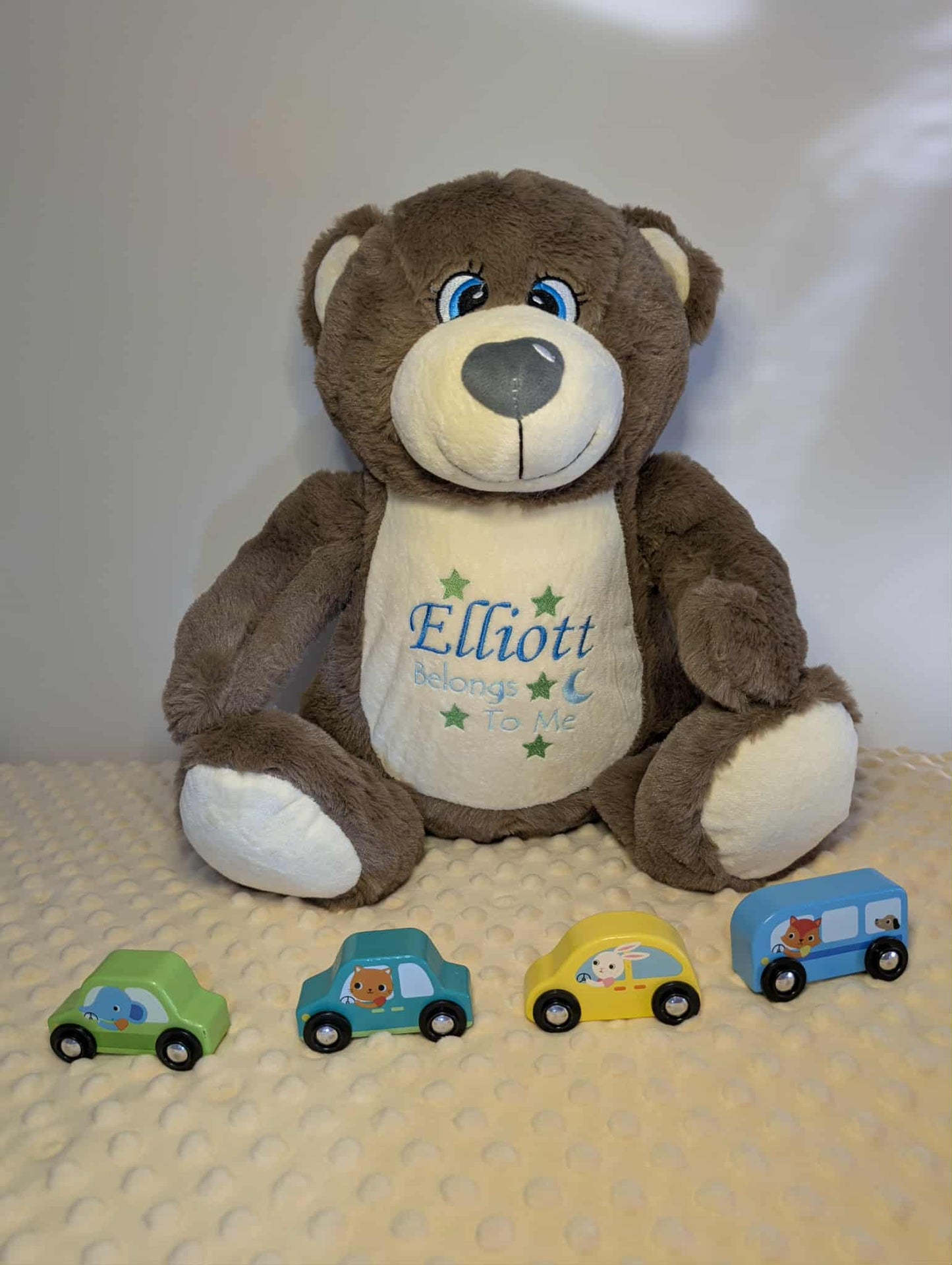 "Rainbow Unicorn" Personalized Plush Teddy