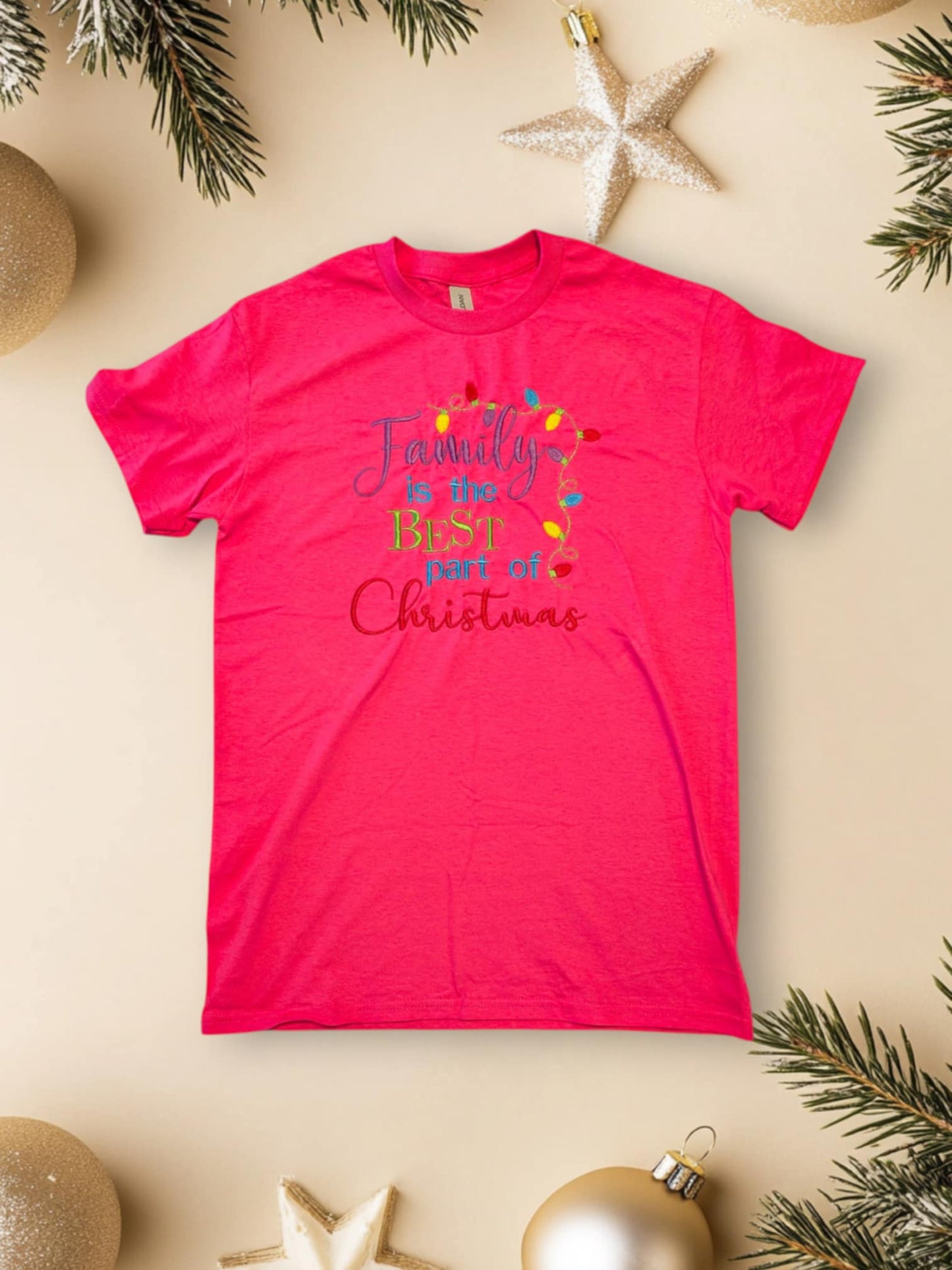 Kids/Teens Family is the Best Part of Christmas T-Shirt