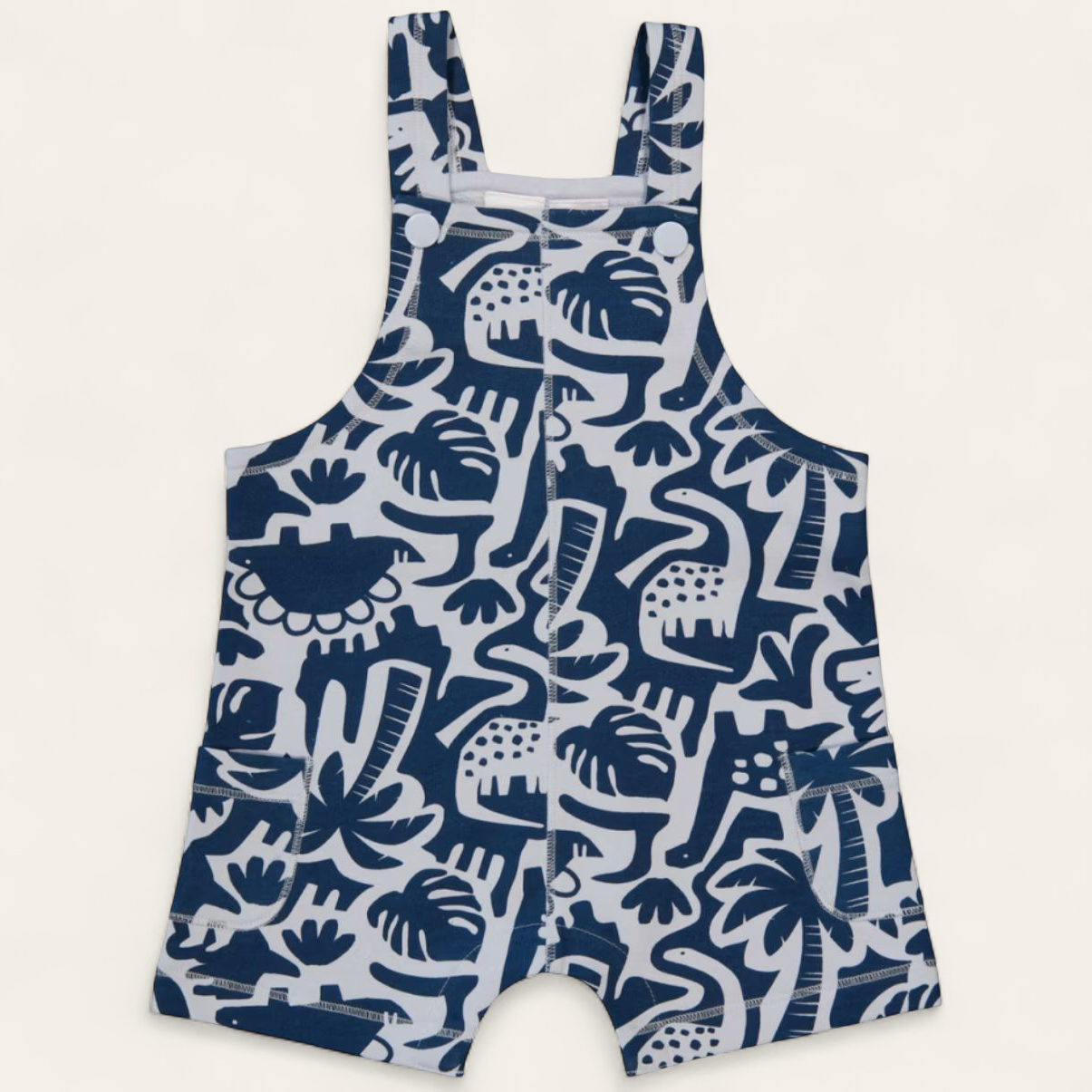 Custom Embroidered Baby Shortalls