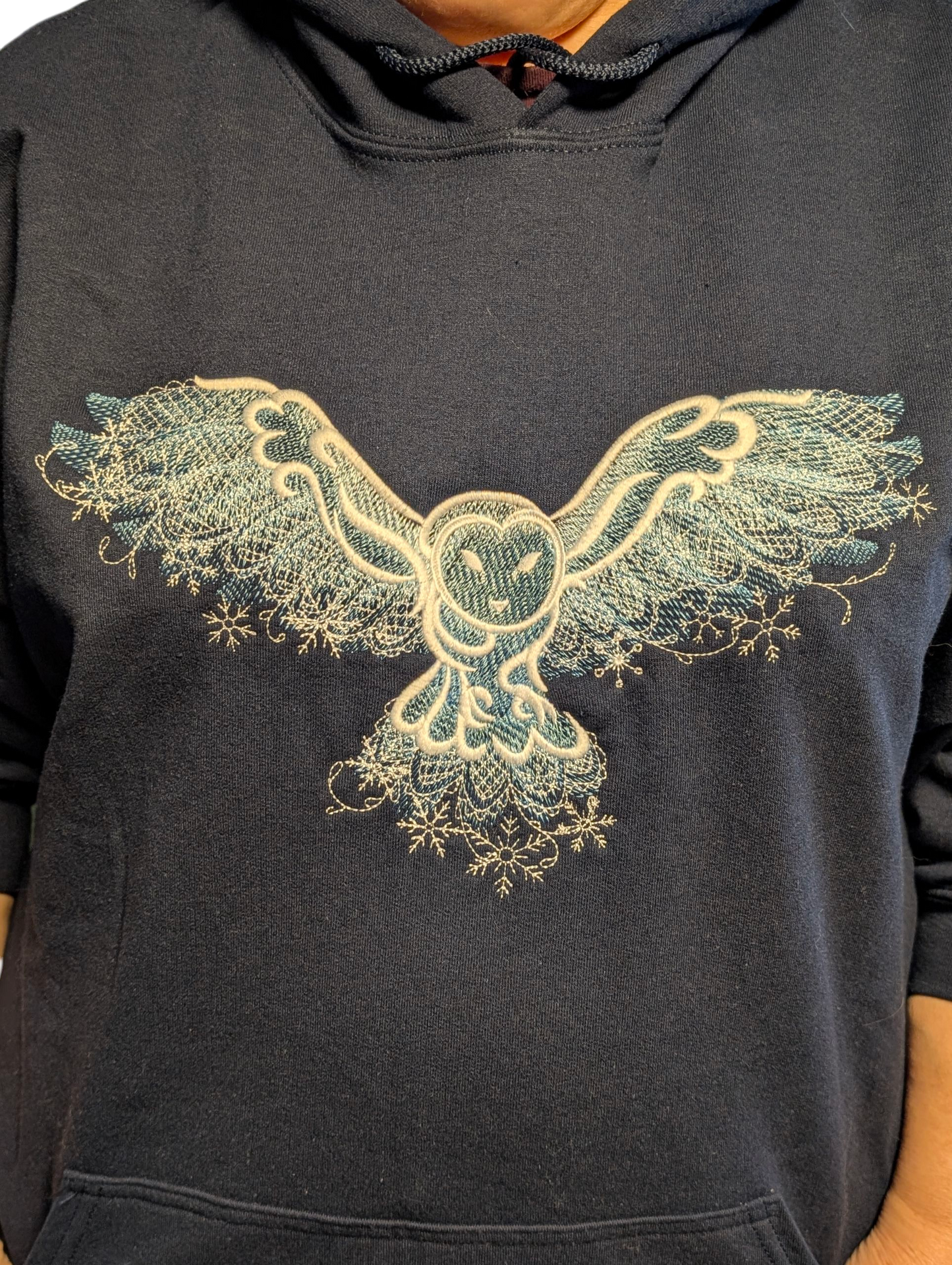 Baroque Owl Hoodie β Statement Style Meets Cozy Comfort