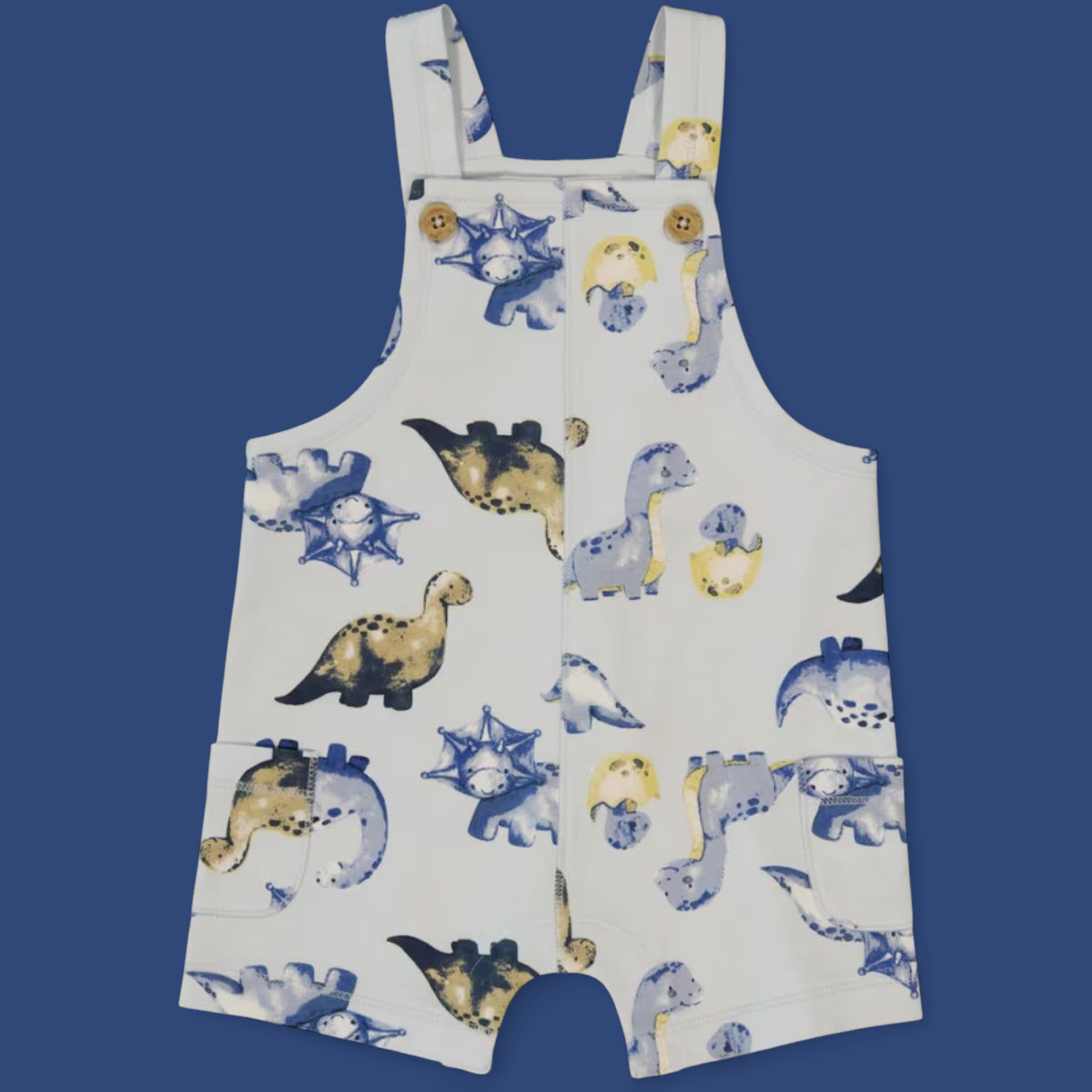 Custom Embroidered Baby Shortalls