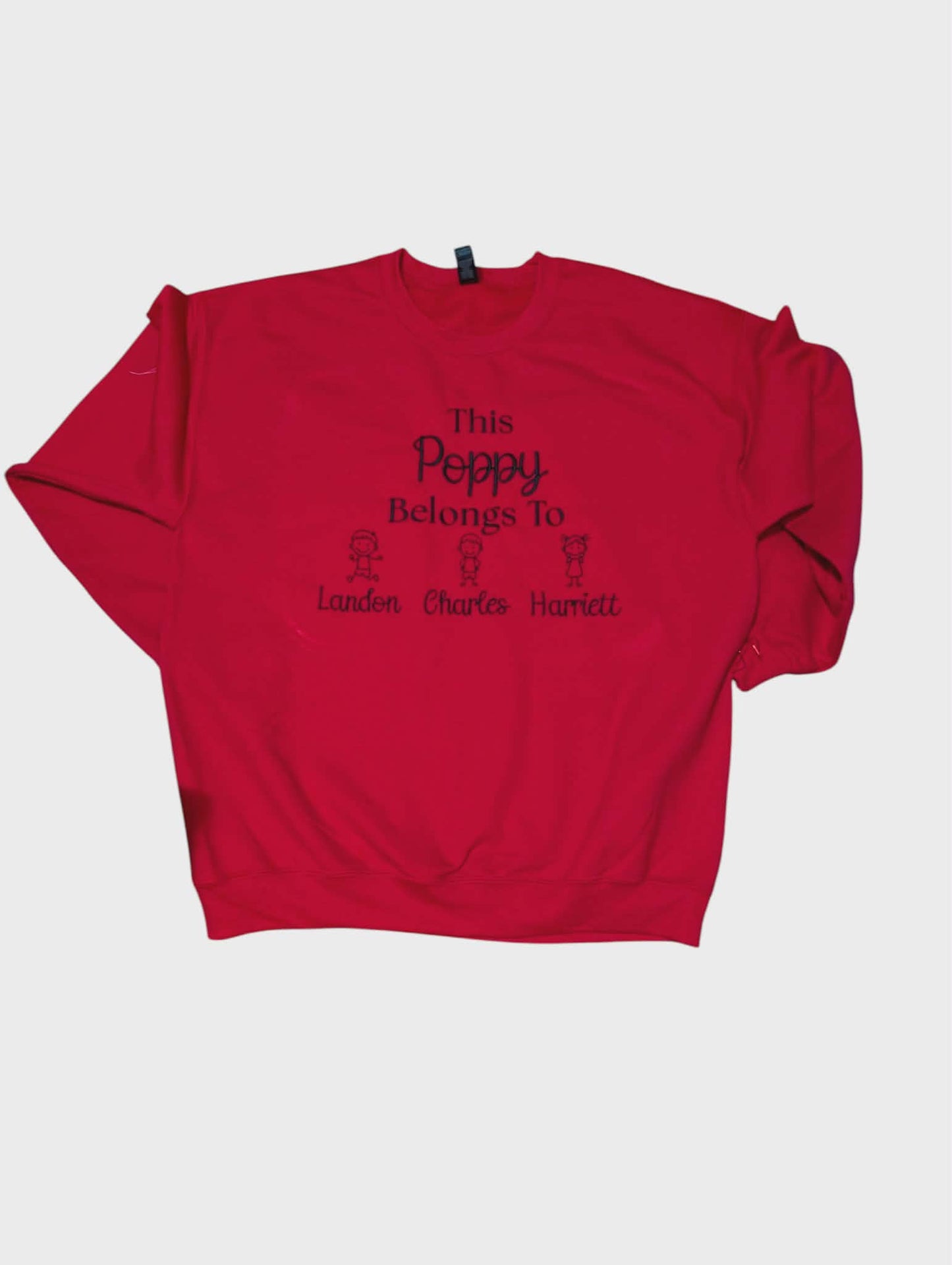 “This Loved One Belongs To” Custom Embroidered Crewneck