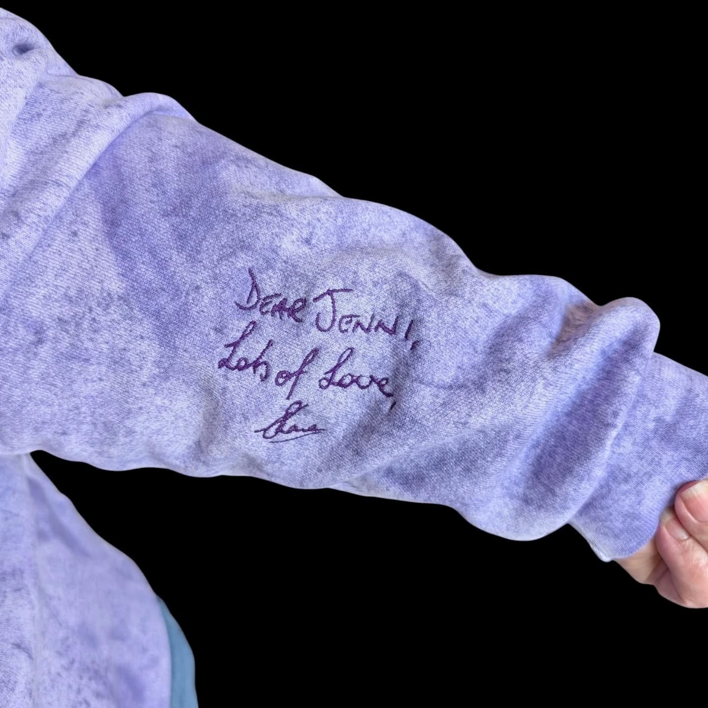 Custom Embroidered Handwriting & Children’s Artwork Hoodie